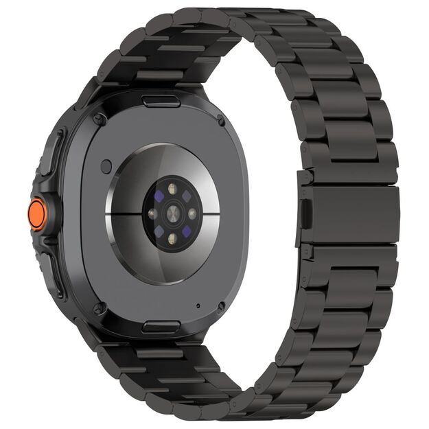 Tech-Protect Stainless Steel Strap for Samsung Galaxy Watch 40/44/46 mm - Black 1
