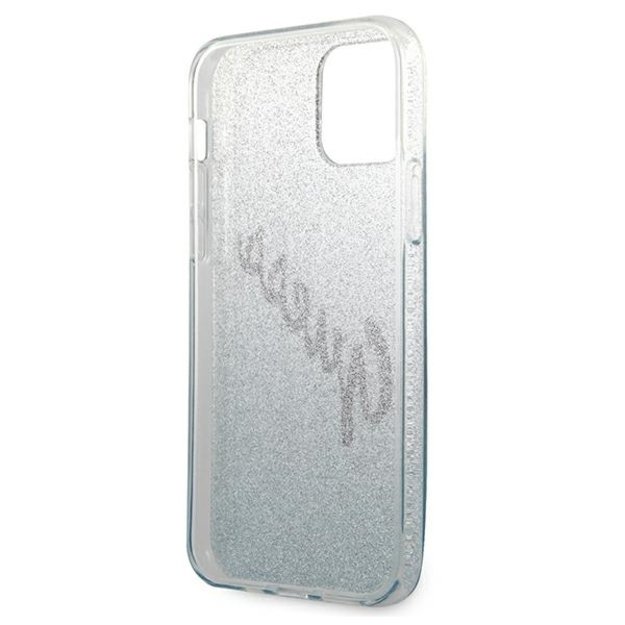 Guess GUHCP12MPCUGLSBL iPhone 12/12 Pro 6.1&quot  blue/blue hardcase Glitter Gradient Script 6