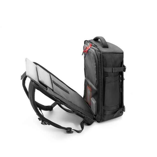 Tech-Protect Defender S40 Backpack for Ryanair &amp  Wizzar, 20L Laptop - Black 6