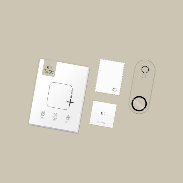 Tech-Protect Cam Fit+ Camera Cover for iPhone 17 Air - Clear 3
