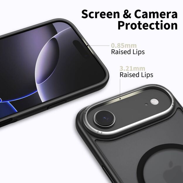 Tech-Protect MagEdge MagSafe Case for iPhone 17 Air - Matte Black 2