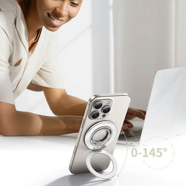 Tech-Protect MMR600 Magsafe Phone Ring Holder - Silver 1