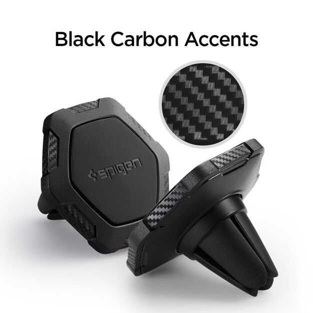 Spigen QS11 Magnetic Car Air Vent Phone Holder - Black 17