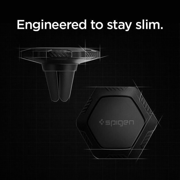 Spigen QS11 Magnetic Car Air Vent Phone Holder - Black 19
