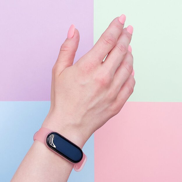 Silicone strap for Xiaomi Mi Band 5 / 6 wristband strap - gold 10