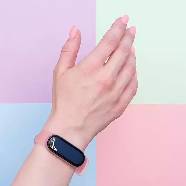 Silicone strap for Xiaomi Mi Band 5 / 6 wristband strap - gold 5