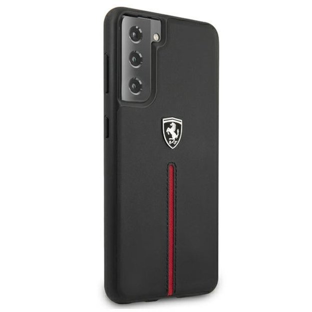 Ferrari FEOSIHCS21SBK S21 G991 black/black hardcase Off Track Leather Nylon Stripe 3