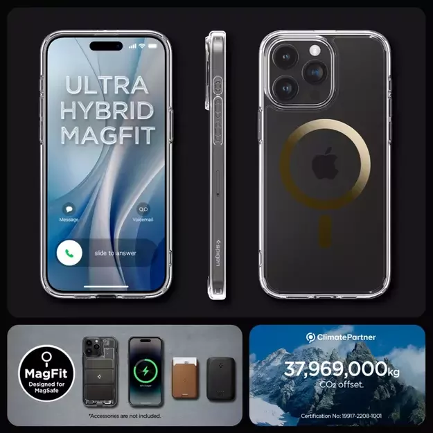 Spigen Ultra Hybrid Mag Case with MagSafe for iPhone 15 Pro - Gold 28