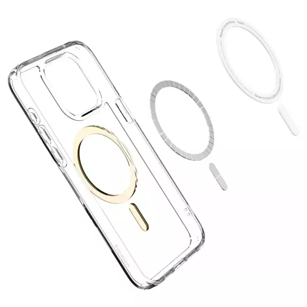 Spigen Ultra Hybrid Mag Case with MagSafe for iPhone 15 Pro - Gold 20