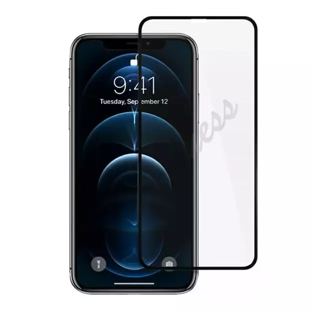 Guess Tempered Glass GUSPP12MSLTR iPhone 12/12 Pro 6.1&quot  Vintage Magic Logo 7