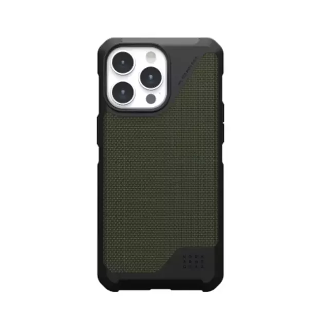 UAG Metropolis LT MagSafe case for iPhone 15 Pro Max - green Kevlar