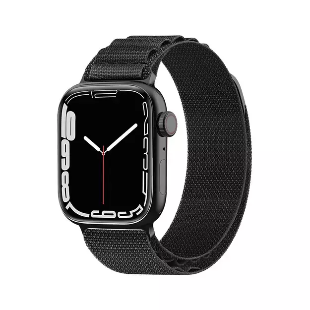 Alpine Steel Buckle Strap for Apple Watch 42 / 44 / 45 / 49 mm - Black