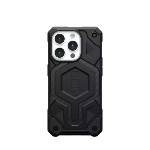 UAG Monarch Pro case with MagSafe for iPhone 15 Pro - black carbon
