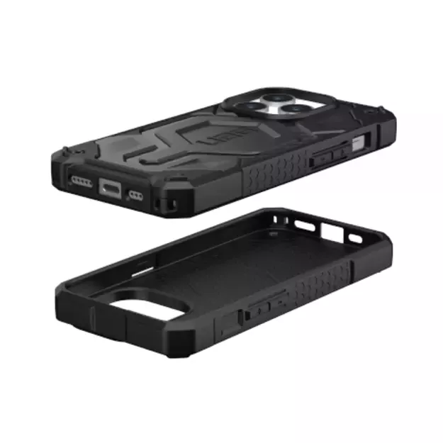 UAG Monarch Pro case with MagSafe for iPhone 15 Pro - black carbon 2