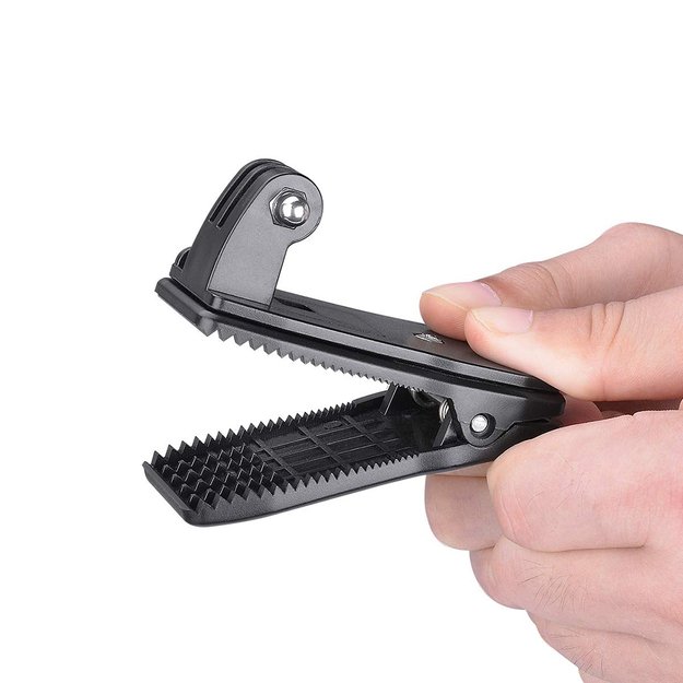 Holder with clip for mounting for GoPro 10