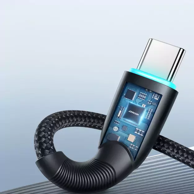 Joyroom Starry Series SA32-AC3 3A USB-A / USB-C cable 1m - black 11