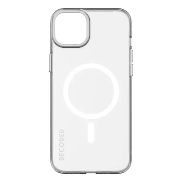 Decoded Transparent Clear Case with MagSafe for iPhone 15 - transparent