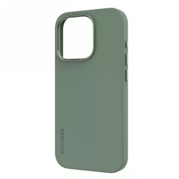 Decoded Silicone Case with MagSafe for iPhone 15 Pro Max - green 2