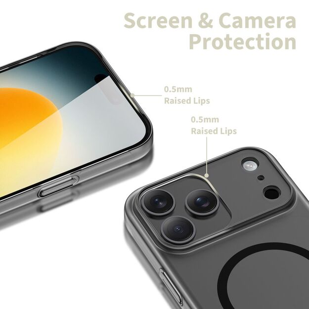 Tech-Protect MagSlim MagSafe Case for iPhone 17 Pro - Matte Black 2