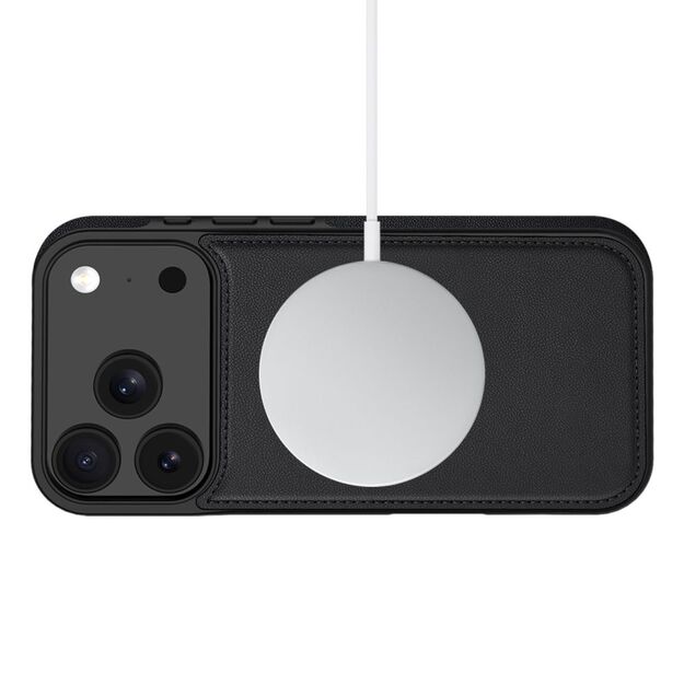 Tech-Protect Wallet MagSafe Case for iPhone 17 Pro Max - Matte Black 3