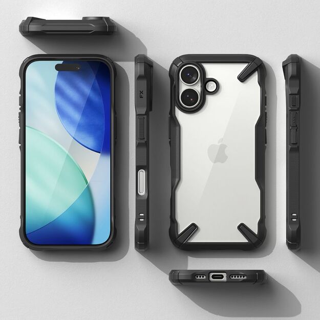 Ringke Fusion X Case for iPhone 17 - Black 4