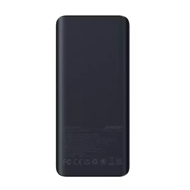 Powerbank Joyroom JR-PBF02 30W 20000mAh + USB-A - USB-C cable 0.25m - black 26