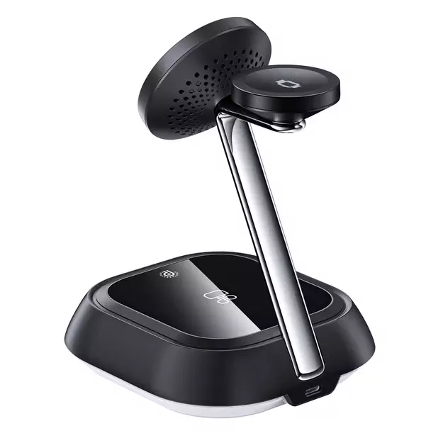 3in1 Acefast E16 15W inductive charging station for phone / headphones / watch - black 8