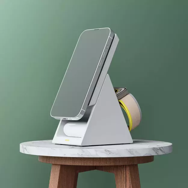 Choetech T600 15W 3in1 Inductive Charging Station - White 16