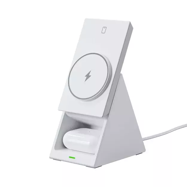 Choetech T600 15W 3in1 Inductive Charging Station - White 11