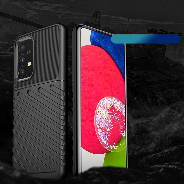 Thunder Case flexible armored cover for Samsung Galaxy A53 5G black 8