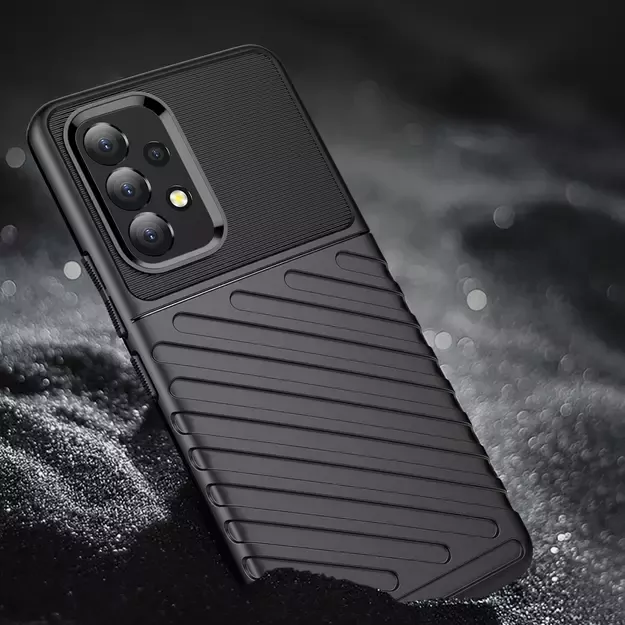 Thunder Case flexible armored cover for Samsung Galaxy A53 5G black 4