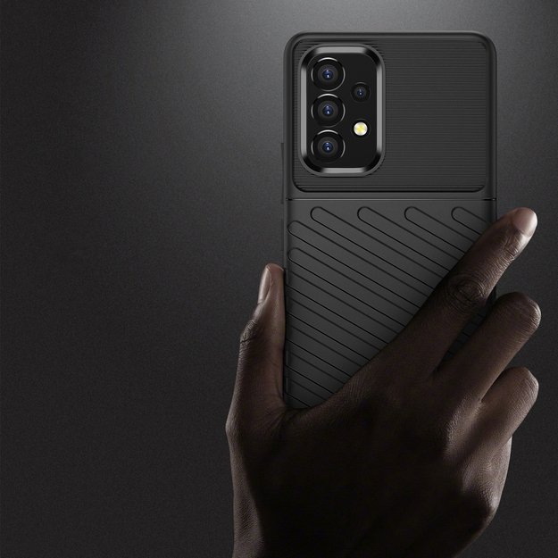 Thunder Case flexible armored cover for Samsung Galaxy A53 5G black 9