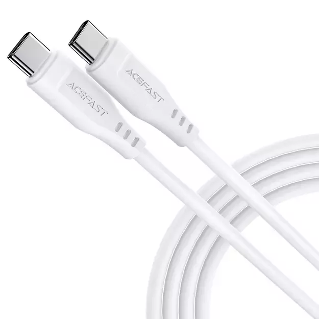 Acefast C3-03 USB-C - USB-C PD QC cable 60W 3A 480Mb/s 1.2m - white 12
