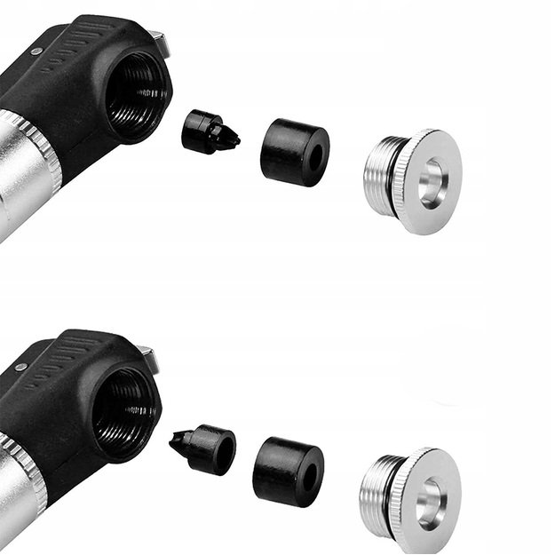 Rockbros JG-1040B bicycle pump small - black 2