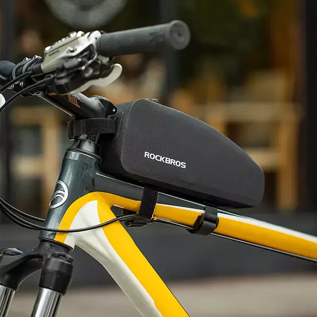 Rockbros AS-019 bicycle frame bag waterproof 1.5 l - black 11