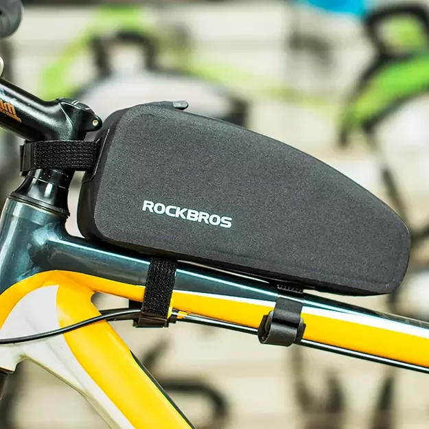 Rockbros AS-019 bicycle frame bag waterproof 1.5 l - black 12