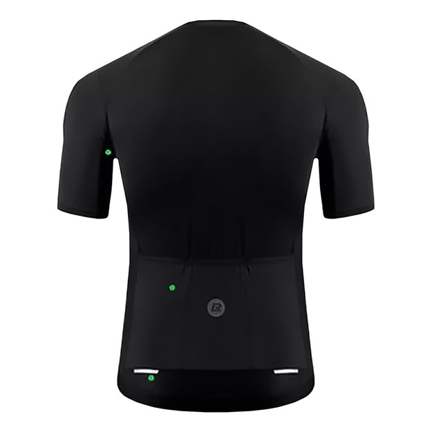Rockbros 15120002006 short sleeve cycling jersey XXXL - black 1