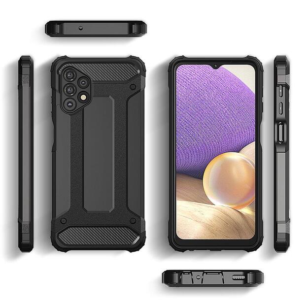Hybrid Armor Case Tough Rugged Cover for Samsung Galaxy A73 blue 10