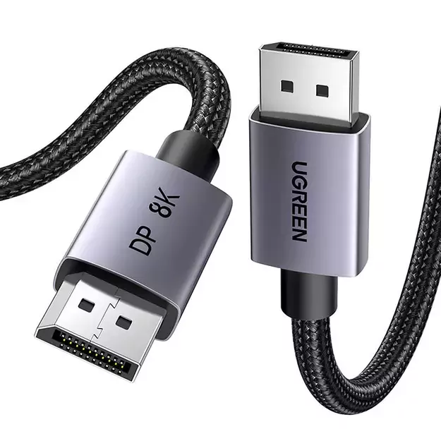 Ugreen DP120 DisplayPort 1.4 2m Cable - Black 1
