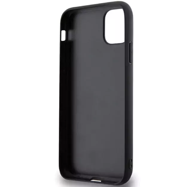 Karl Lagerfeld KLHCN613DMKRLK iPhone 11 / Xr 6.1&quot  black/black hardcase 3D Rubber Multi Logo 13