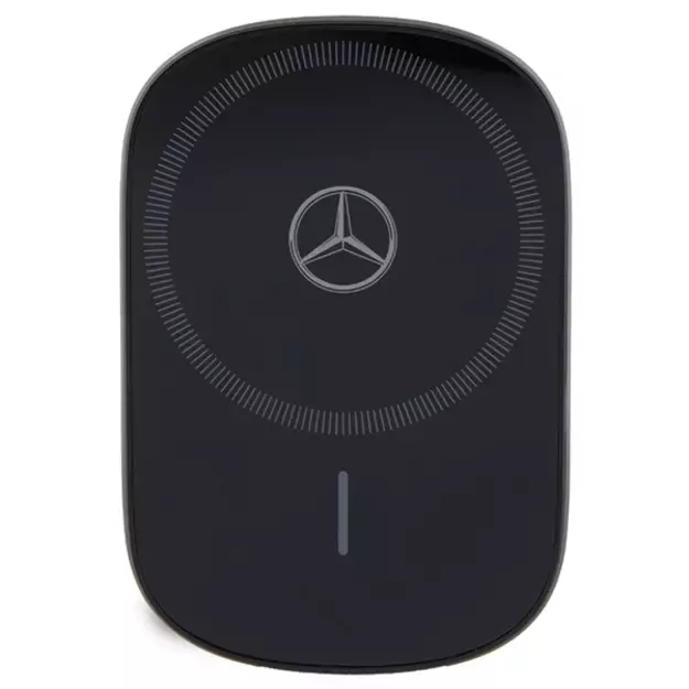 Mercedes MEWCCGSLK 15W induction holder for air vent/glass black/black Silver Stars MagSafe 1