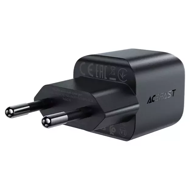 Acefast A73 Mini PD 20W GaN USB-C wall charger - black 8