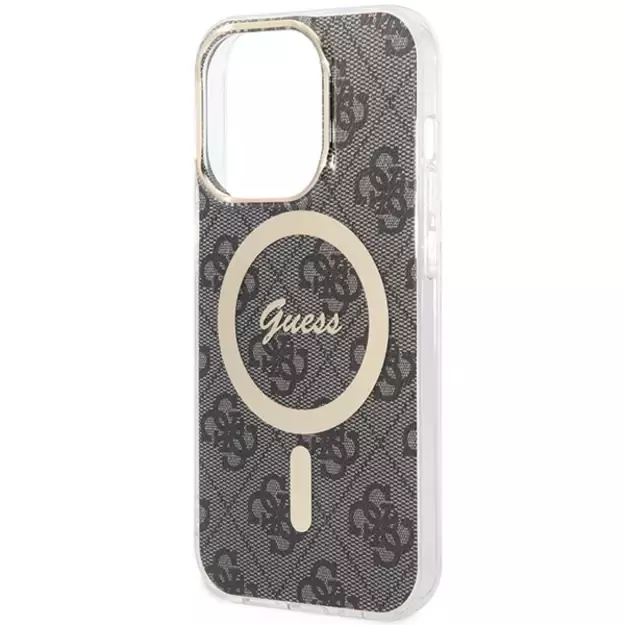 Guess IML 4G MagSafe case for iPhone 15 Pro - black 10