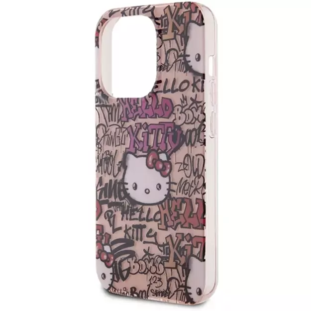 Hello Kitty IML Tags Graffiti case for iPhone 13 Pro / 13 - pink 5