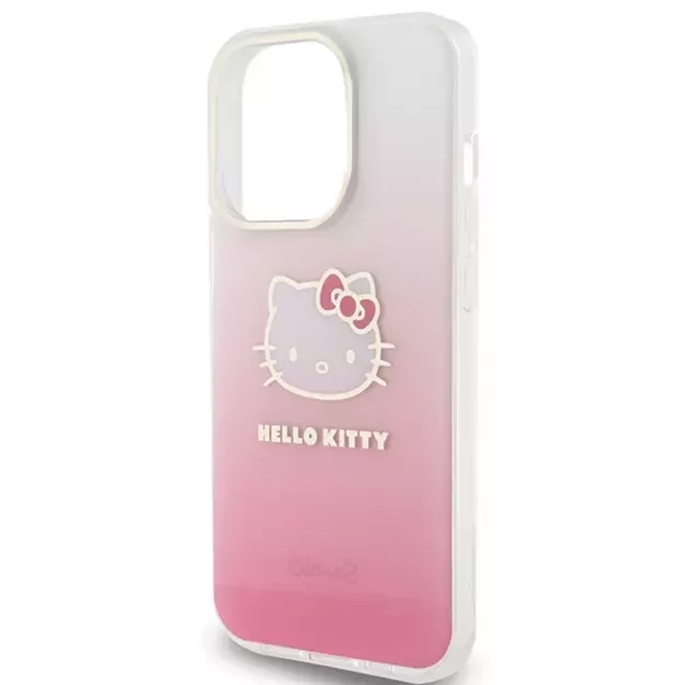 Hello Kitty IML Gradient Electrop Kitty Head case for iPhone 14 Pro - pink 6