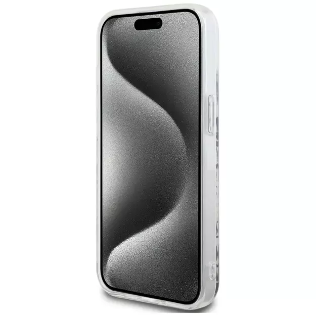 Hello Kitty IML Kitty On Bricks Graffiti case for iPhone 15 - white 4