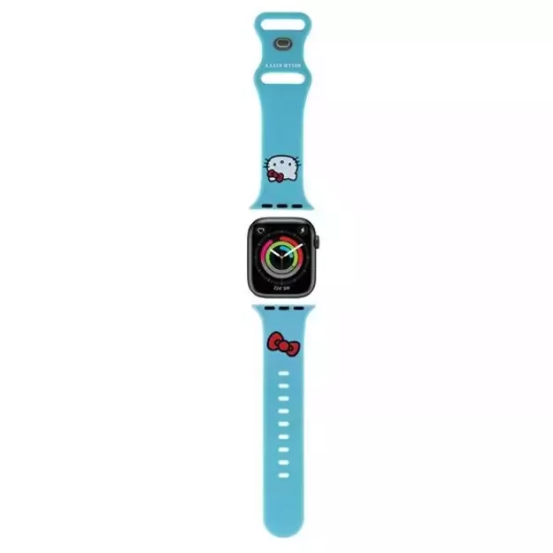 Hello Kitty Silicone Kitty Head strap for Apple Watch 38/40/41mm - blue