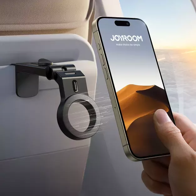Joyroom JR-ZS365 magnetic phone travel holder - black 6