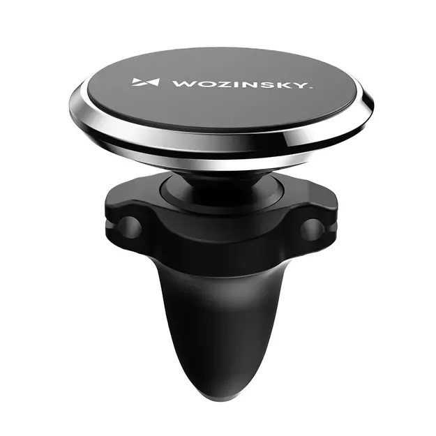 Wozinsky WUMKO magnetic phone holder for car air vent - black 1
