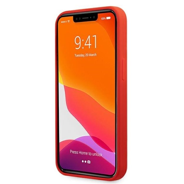 Ferrari FESSIHCP13XRE iPhone 13 Pro Max 6.7&quot  red/red hardcase Silicone 11